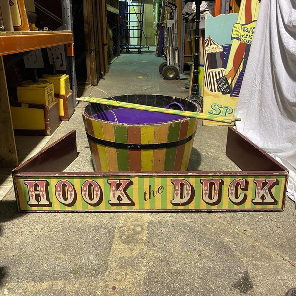 FOR SALE Hook the Duck with authentically worn paint SET B 1